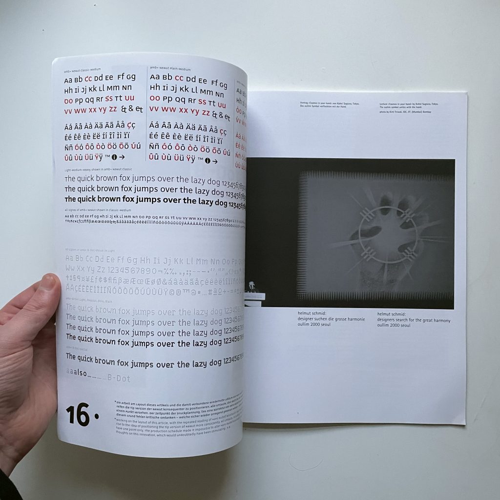 Typografische Monatsblätter, 2, 2001