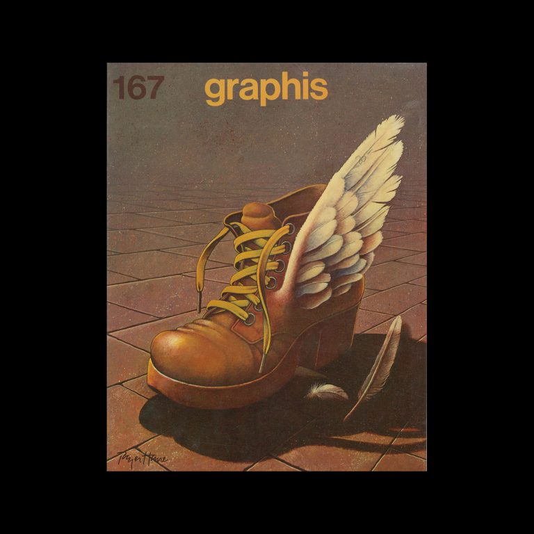 Graphis 167, 1973. Cover design by Roger Hane.