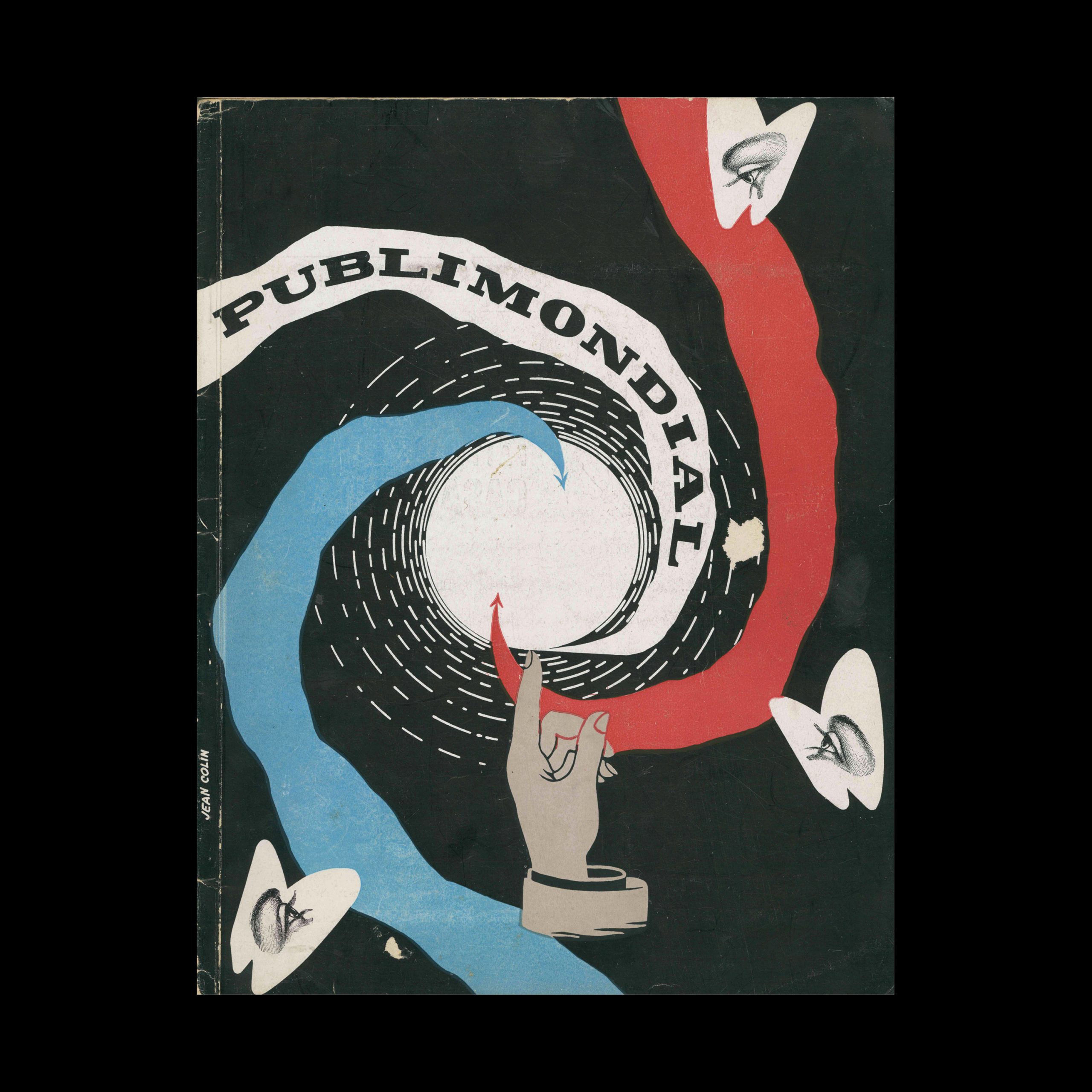 Publimondial 25, 1950. Cover design by Jean Colin