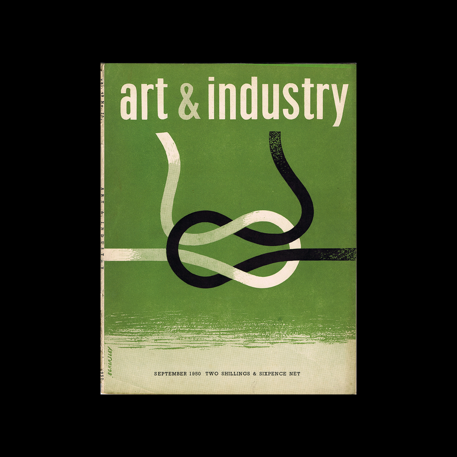 Art & Industry 291, September 1950. Cover design by Tom Eckersley