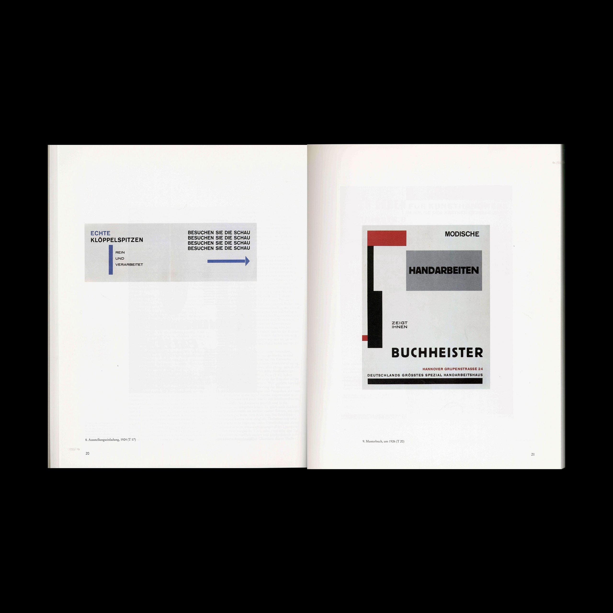 Friedrich Vordemberge-Gildewart Typographie und Werbegestaltung, 1990 