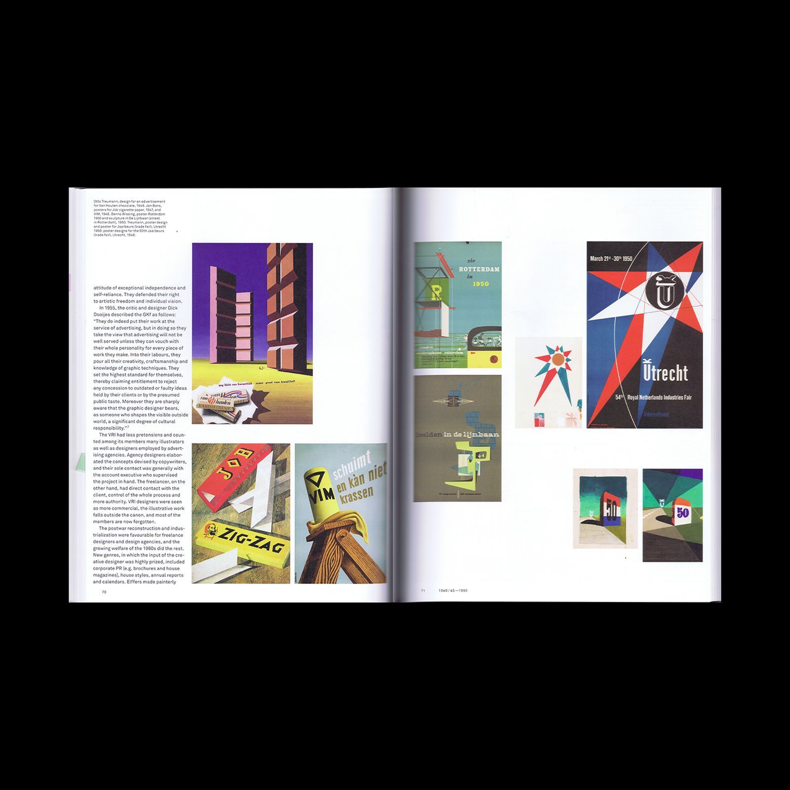 Modernism In Print Dutch Graphic Design 1917 2017 2017. Design by Lex Reitsma C