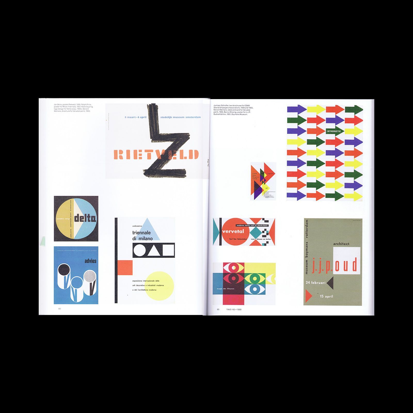 Modernism - In Print Dutch Graphic Design 1917-2017, 2017. Design by Lex Reitsma
