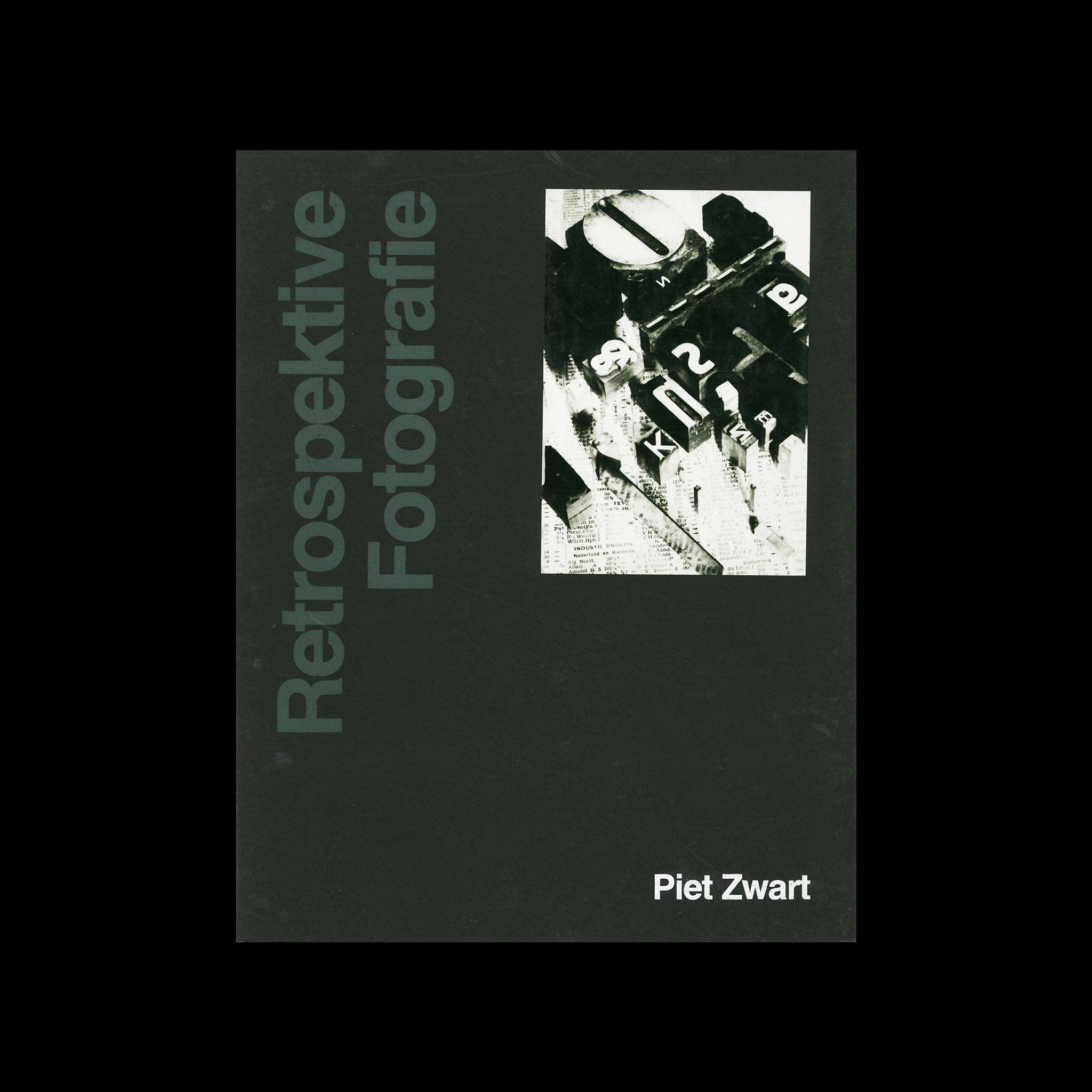 Retrospektive Fotografie, Piet Zwart, Marzona, 1981