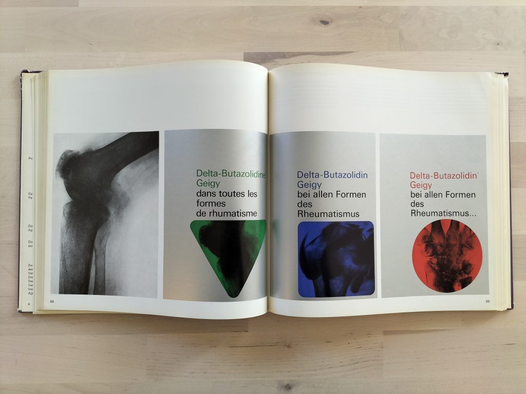 Designers and Books Series - Sébastien Hayez 4 Publicity and graphic design in the chemical industry, Hans Neuburg, ABC Verlag, Zurich, 1967.