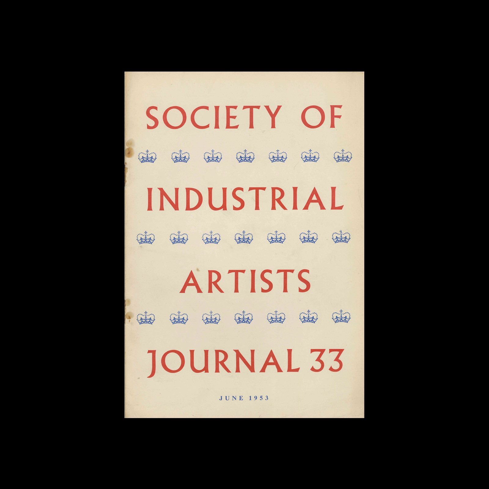Society of Industrial Artists, 33, June 1953