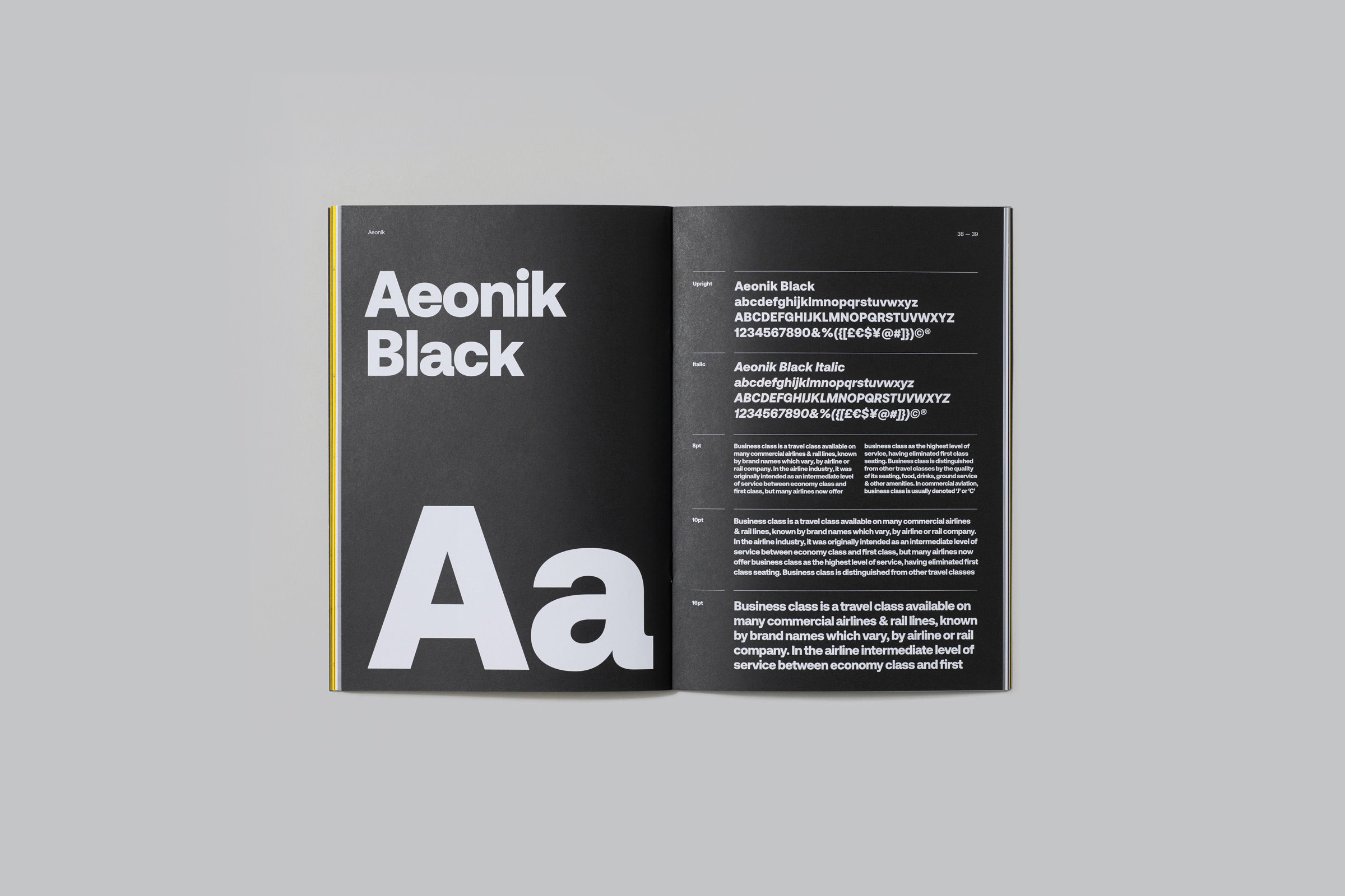 Aeonik Black