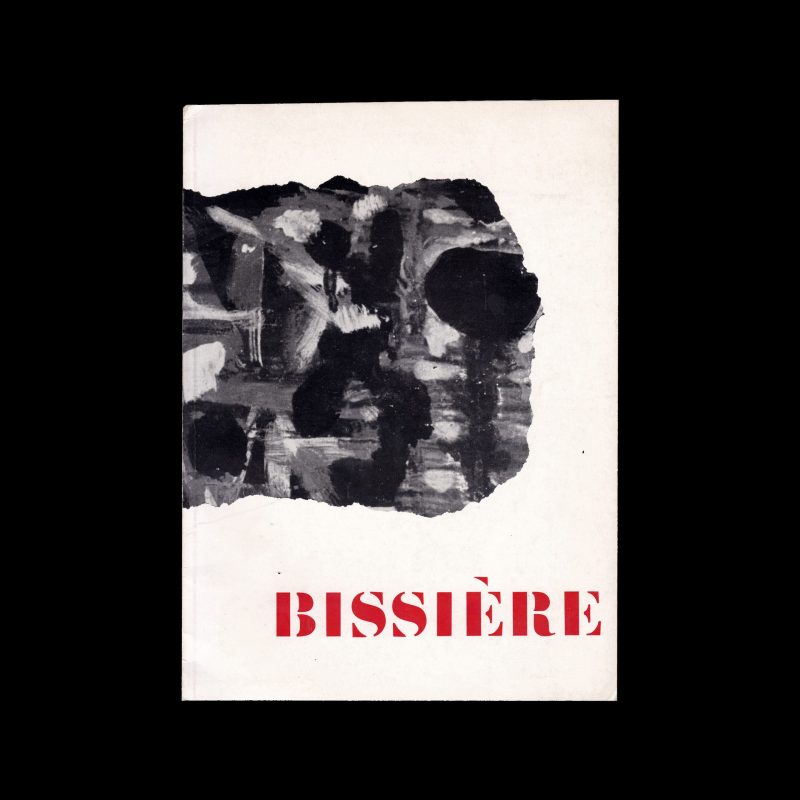 Bissière, Stedelijk Museum Amsterdam, 1958 designed by Willem Sandberg