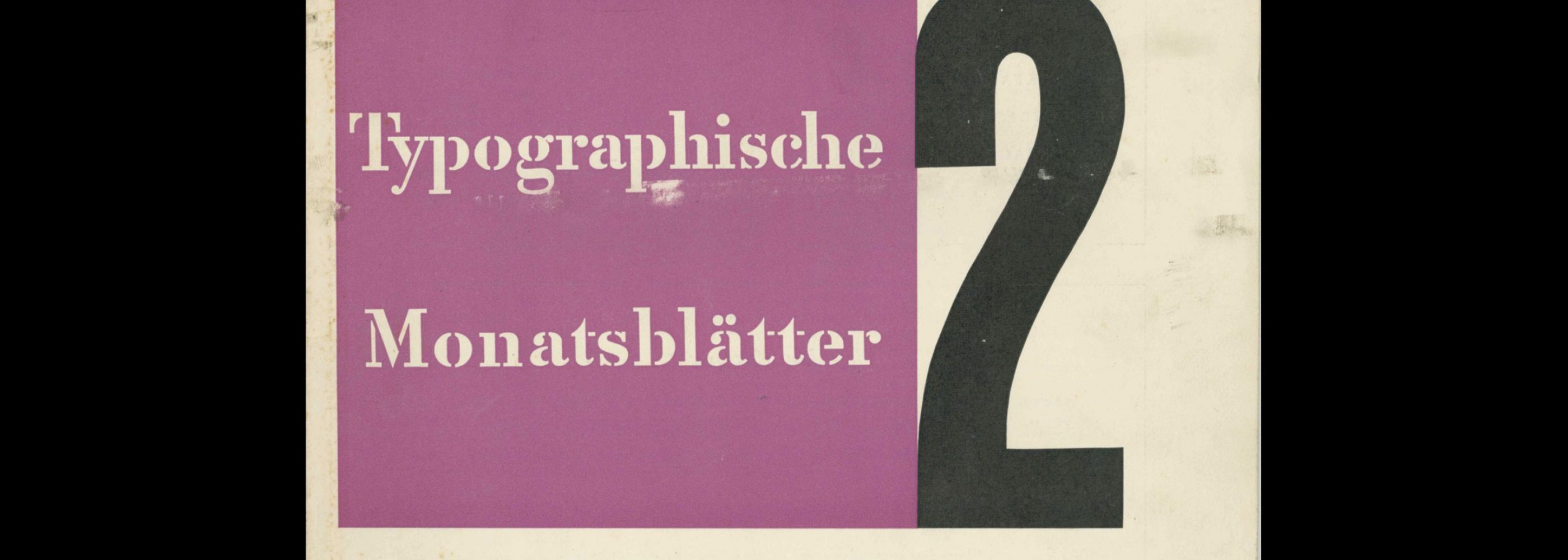 Typografische Monatsblätter, 2, 1946