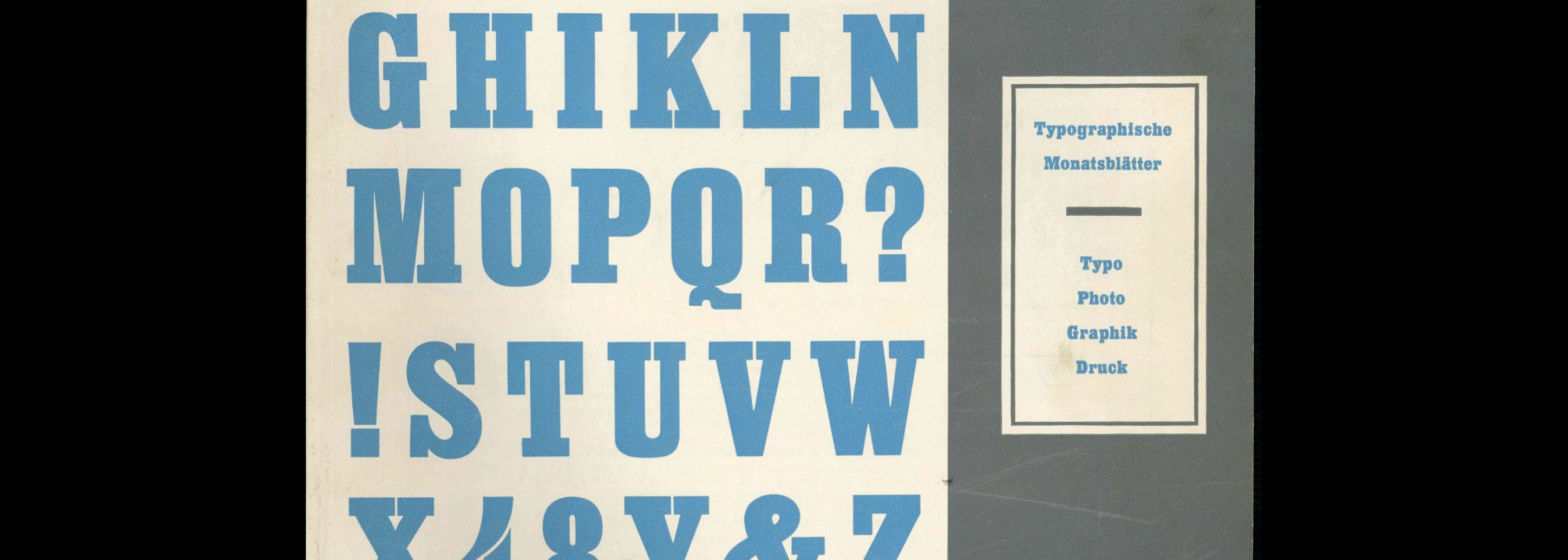 Typografische Monatsblätter, 10, 1947