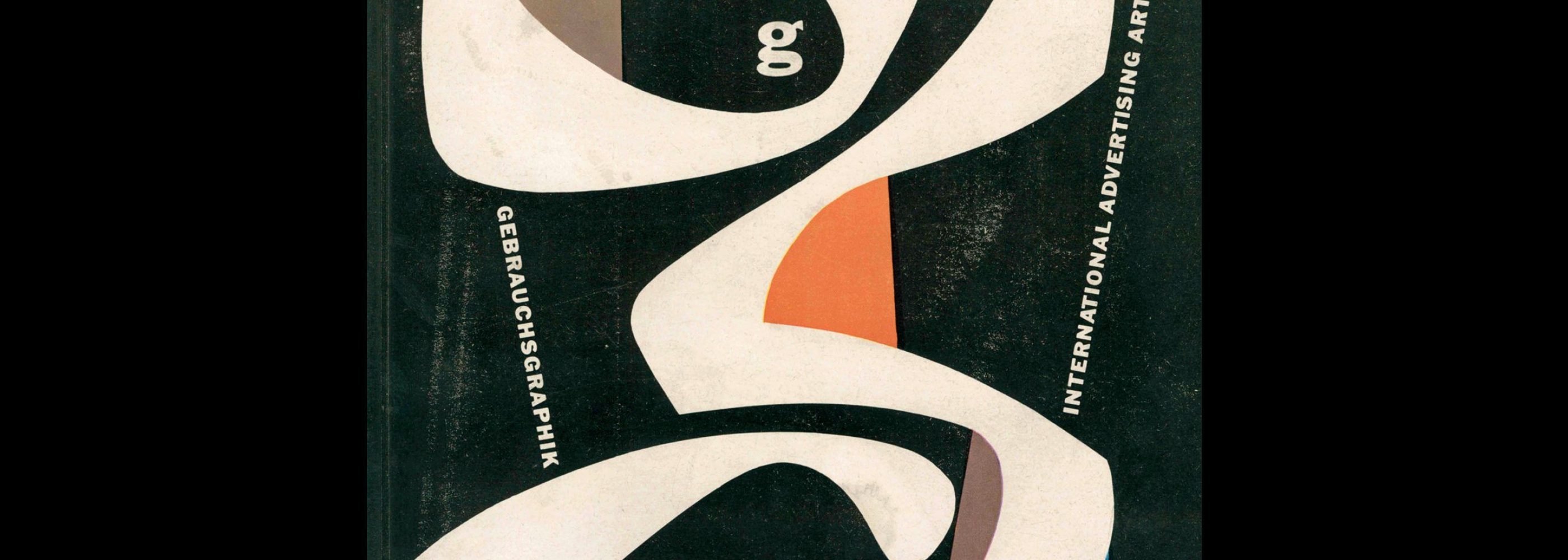 Gebrauchsgraphik, 12, 1954. Cover design by Walter Allner