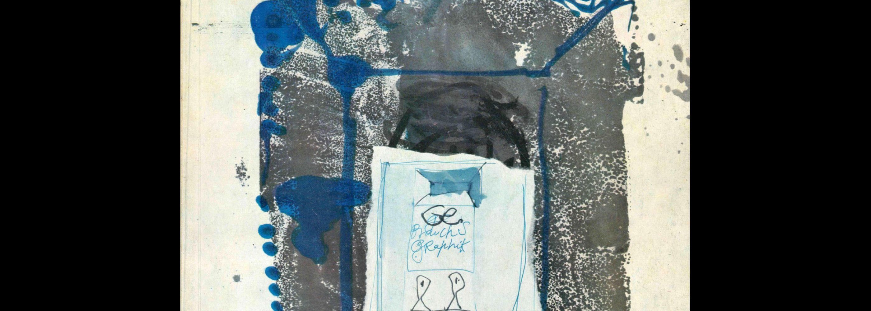 Gebrauchsgraphik, 6, 1966. Cover design by Antoni Clavé