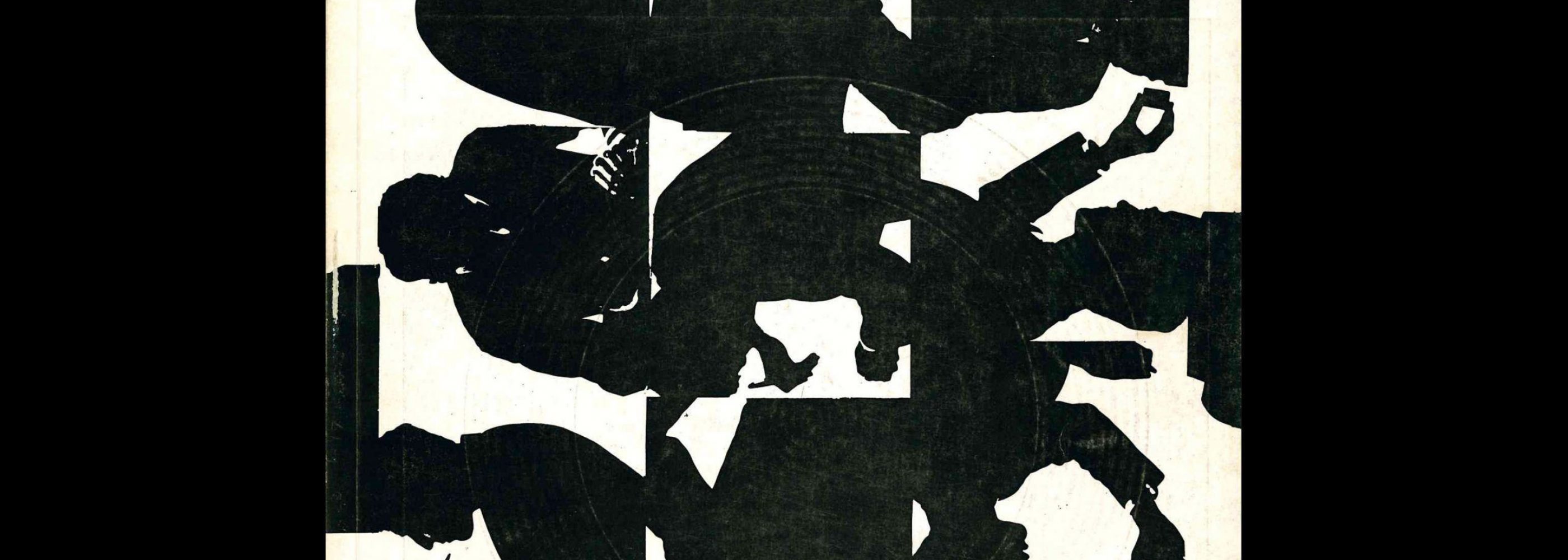 Gebrauchsgraphik, 9, 1966. Cover design by Alain Pontecorvo