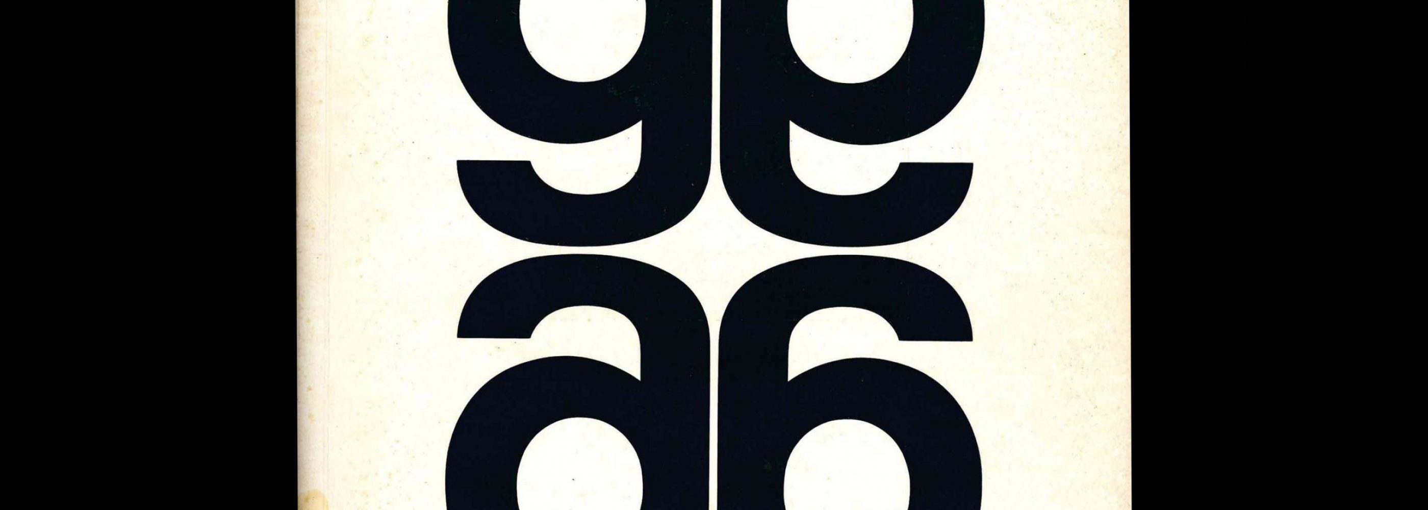 Gebrauchsgraphik, 9, 1967. Cover design by Carlo Bruni