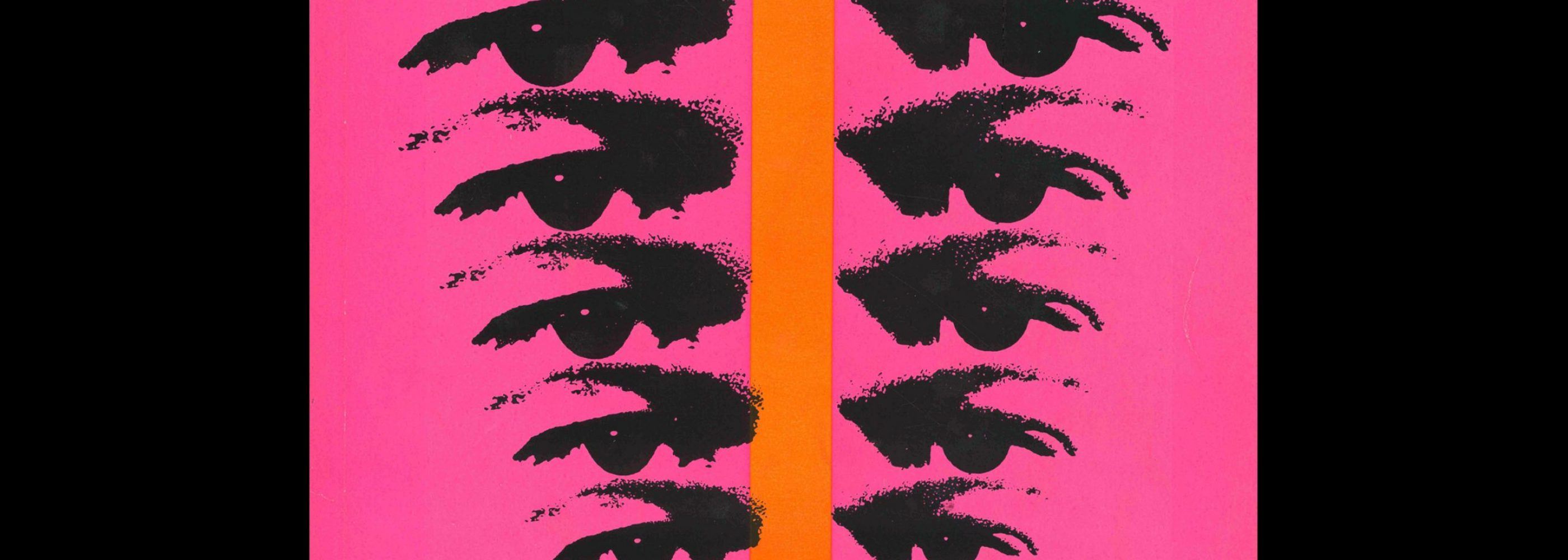 Gebrauchsgraphik, 8, 1969. Cover design by Roman Cieslewicz