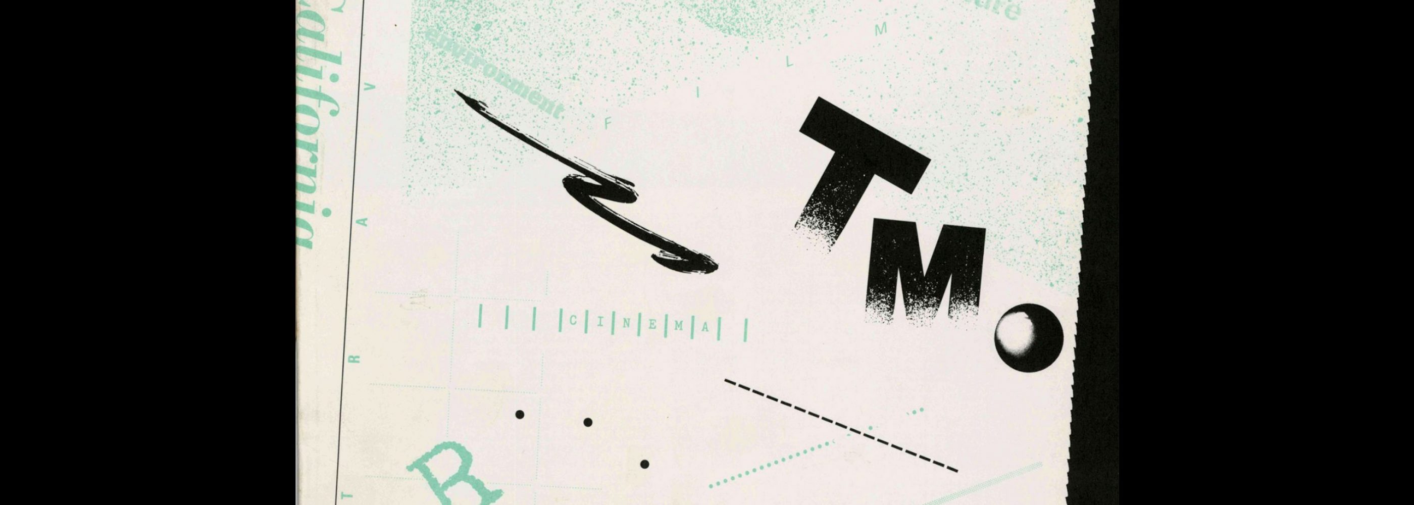 Typografische Monatsblätter, 5, 1980. Cover design by Willi Kunz and Grace Kao