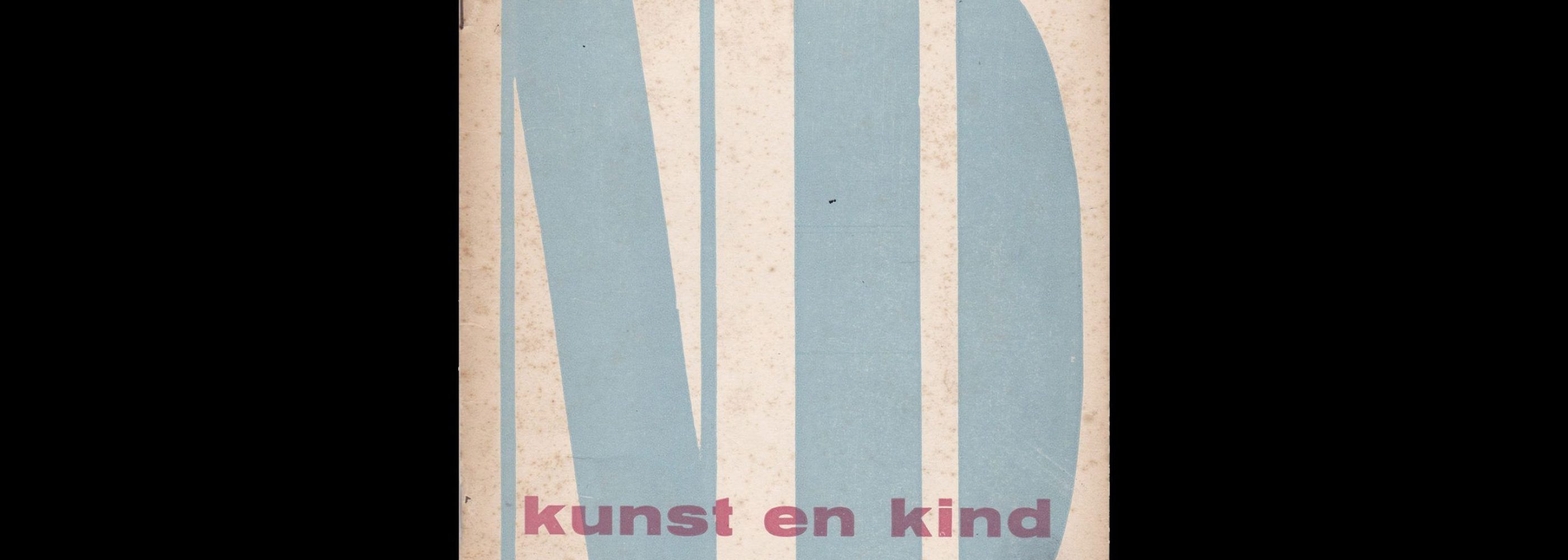 Kunst en Kind Stedelijk Museum Amsterdam, 1949 designed by Willem Sandberg