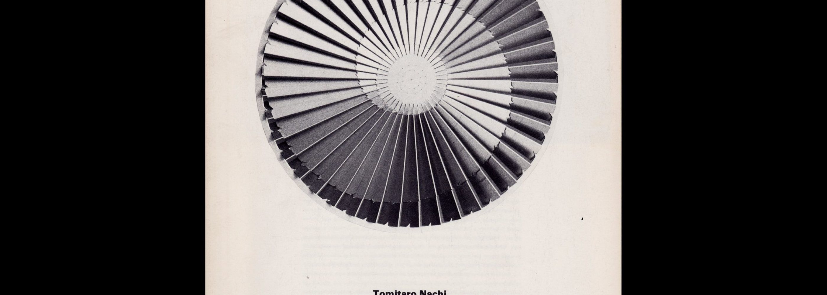 Tomitaro Nachi, Stedelijk Museum, Amsterdam, 1974 designed by Wim Crouwel and Daphne Duijvelshoff (Total Design)