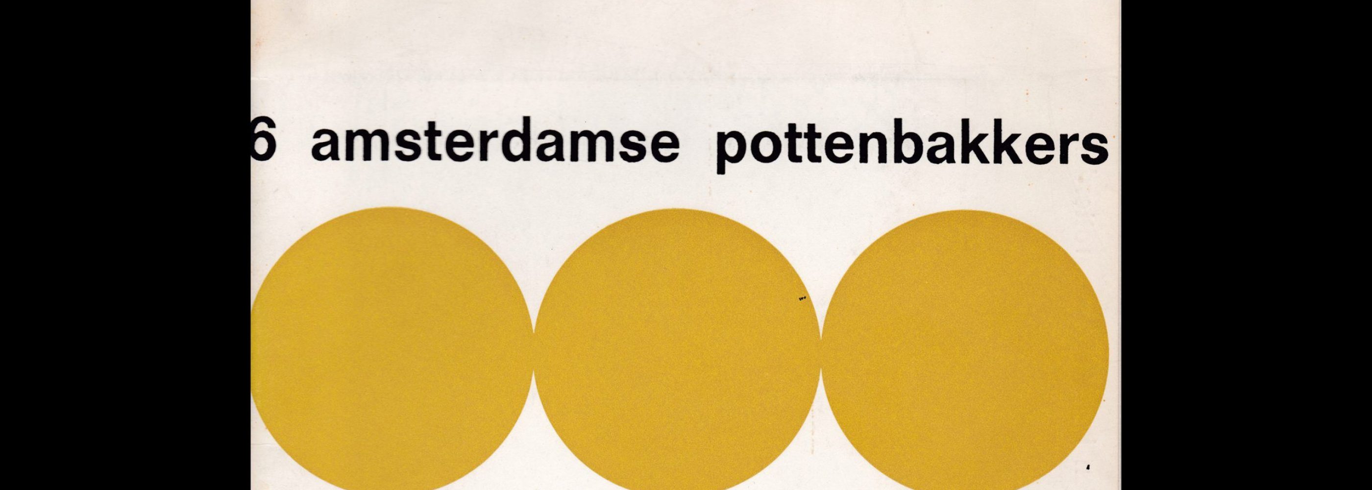 6 amsterdamse pottenbakkers designed by Benno Wissing