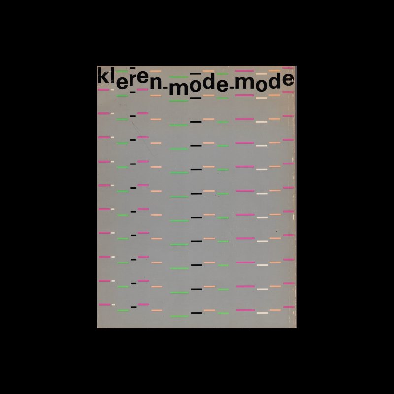 Mode Kleren Mode, Stedelijk Museum, Amsterdam, 1980 designed by Wim Crouwel, André Toet gvn, Geert Schriever (Total Design)