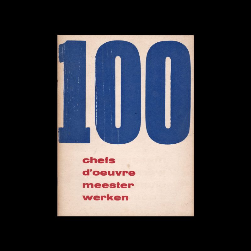 100 chefs d' oeuvre meesterwerken, Stedelijk Museum, Amsterdam, 1952