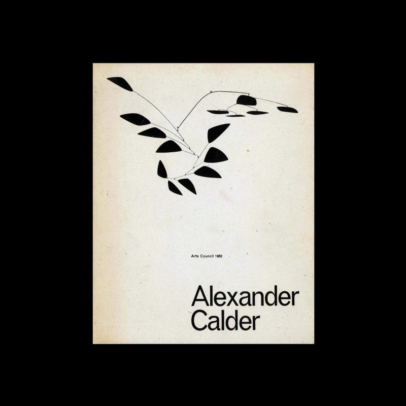 Alexander Calder, Arts Council, 1962