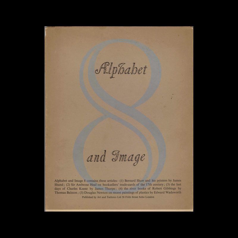 Alphabet and Image 8, Shenval Press, 1948