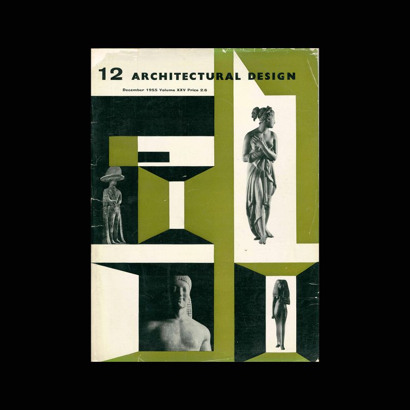 Architectural Design, December 1955. Cover design by Theo Crosby