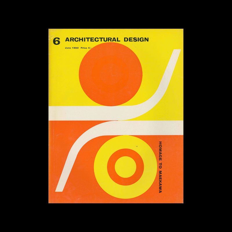 Architectural Design, June 1962. Cover design by Theo Crosby