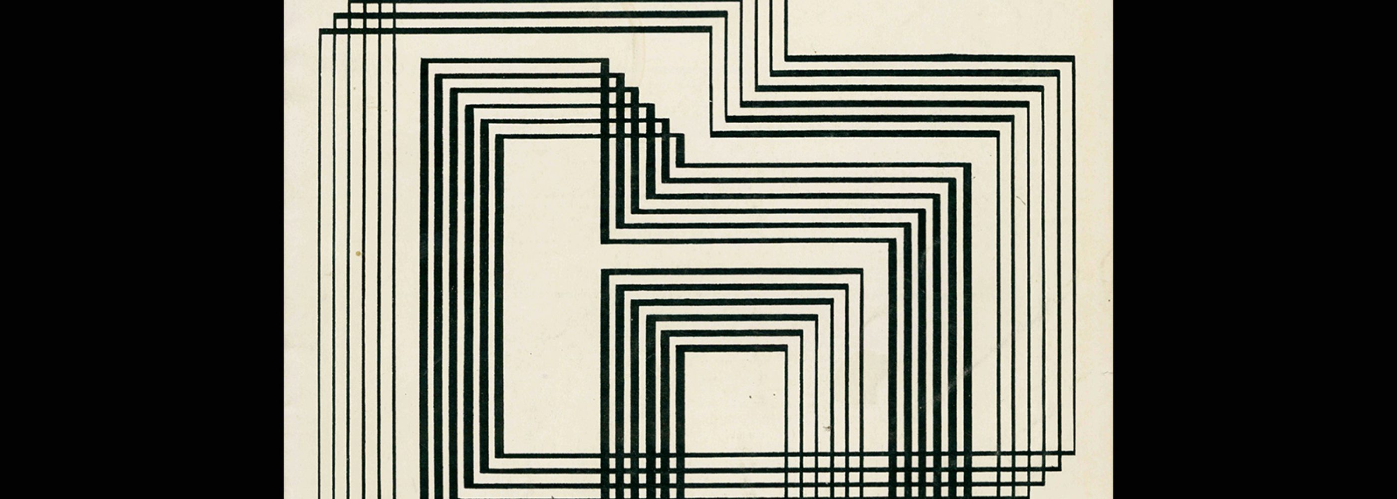 Architectural Design, June 1967. Cover image by Josef Albers