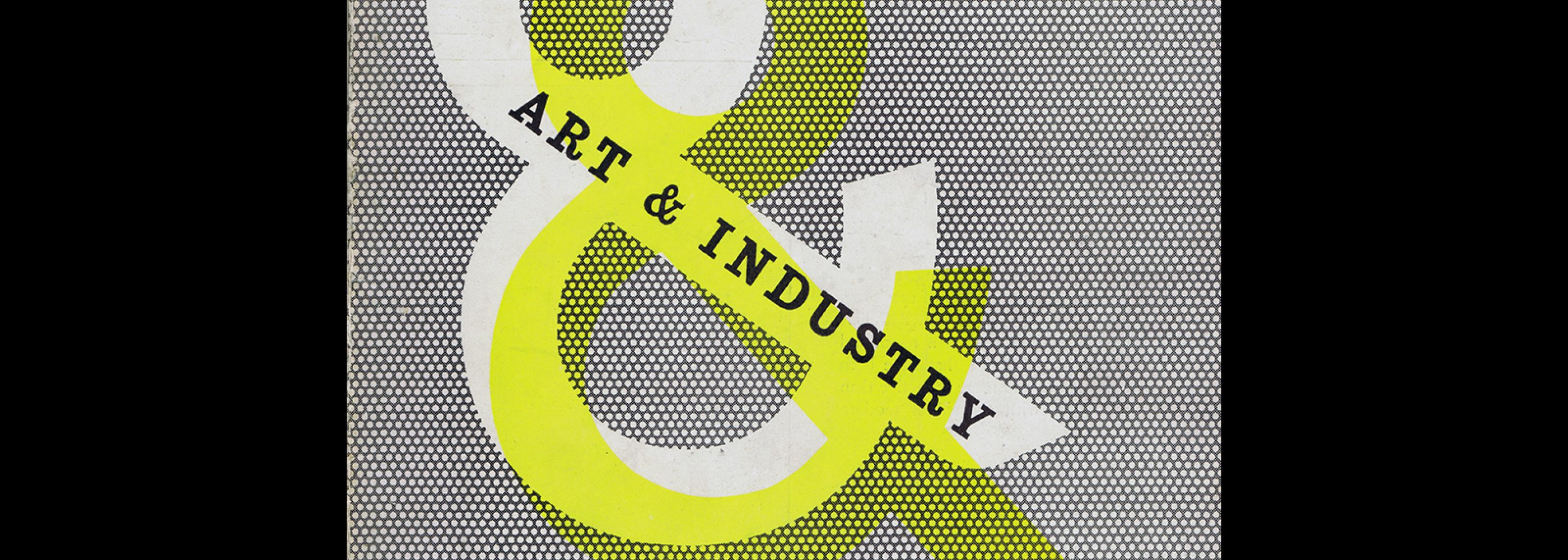 Art & Industry 283, January 1950. Cover design by Hans Schleger /Zero