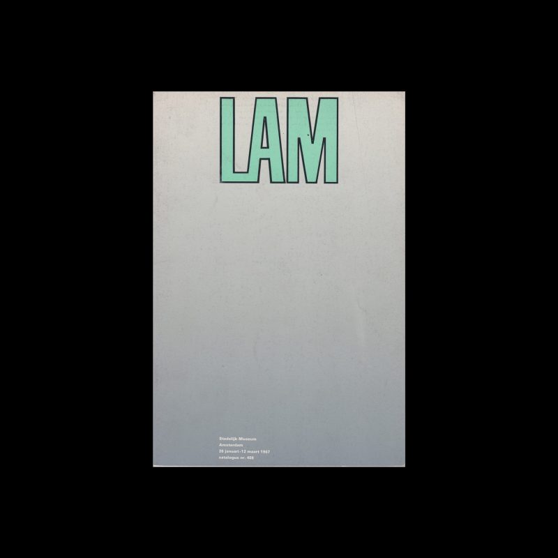 Wilfredo Lam, Stedelijk Museum, Amsterdam, 1967 designed by Wim Crouwel and Josje Pollmann (Total Design)