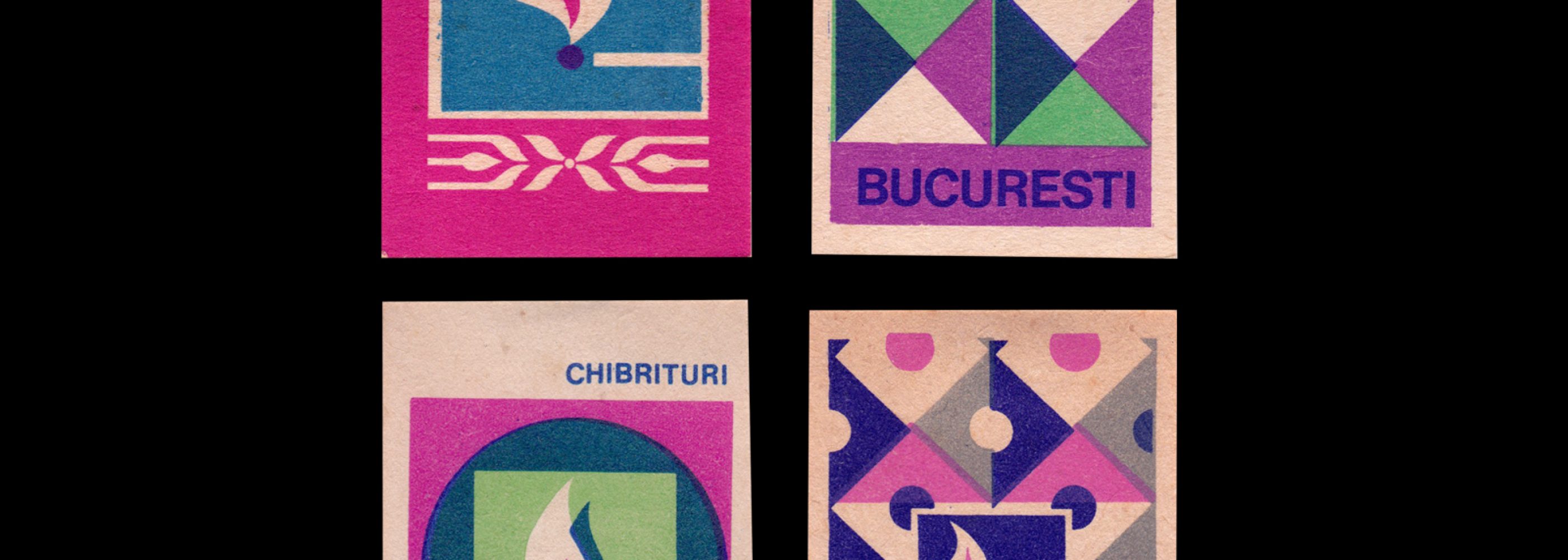 Chibrituri Bucuresti Romanian matchbox labels