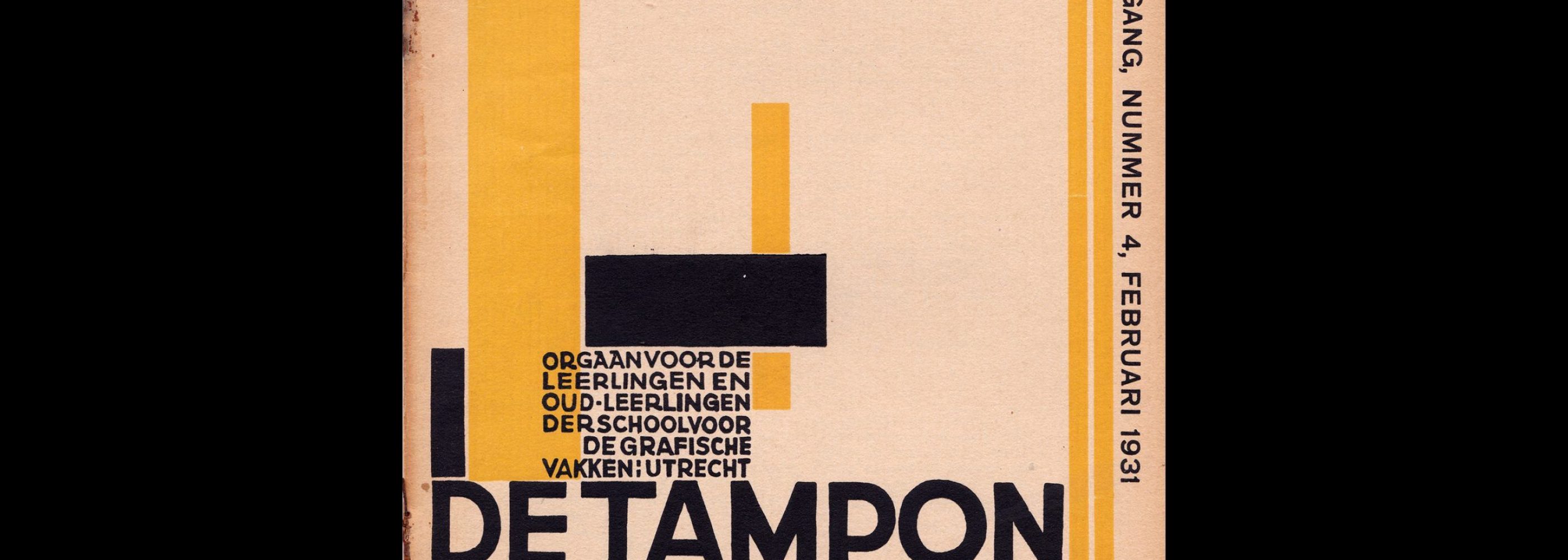De Tampon, February 1931, School voor de Grafische Vakken, Utrecht