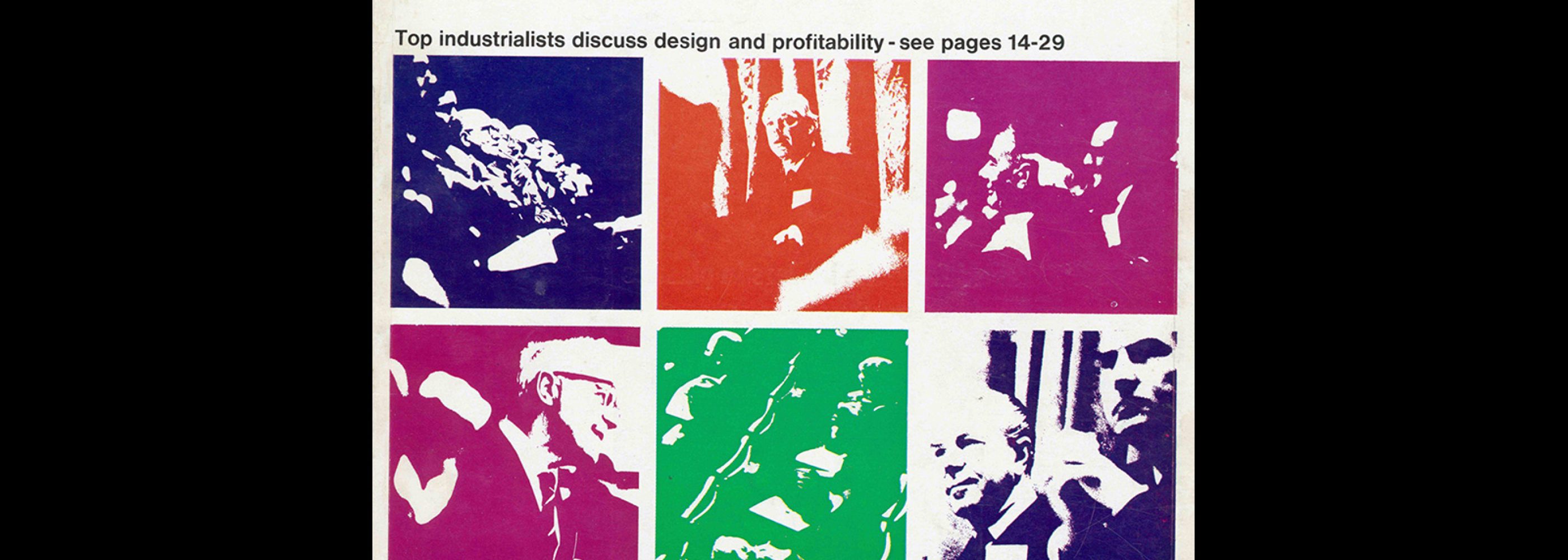 Design, Council of Industrial Design, 216, December 1966. Cover design by Tony Anderson