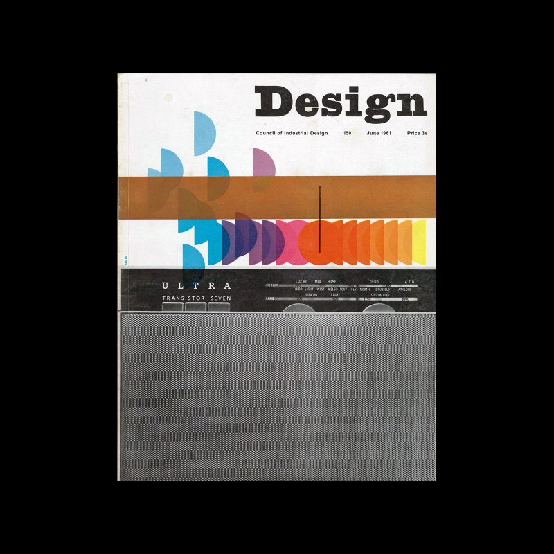 Design, Council of Industrial Design, 150, June 1961. Cover design by Main