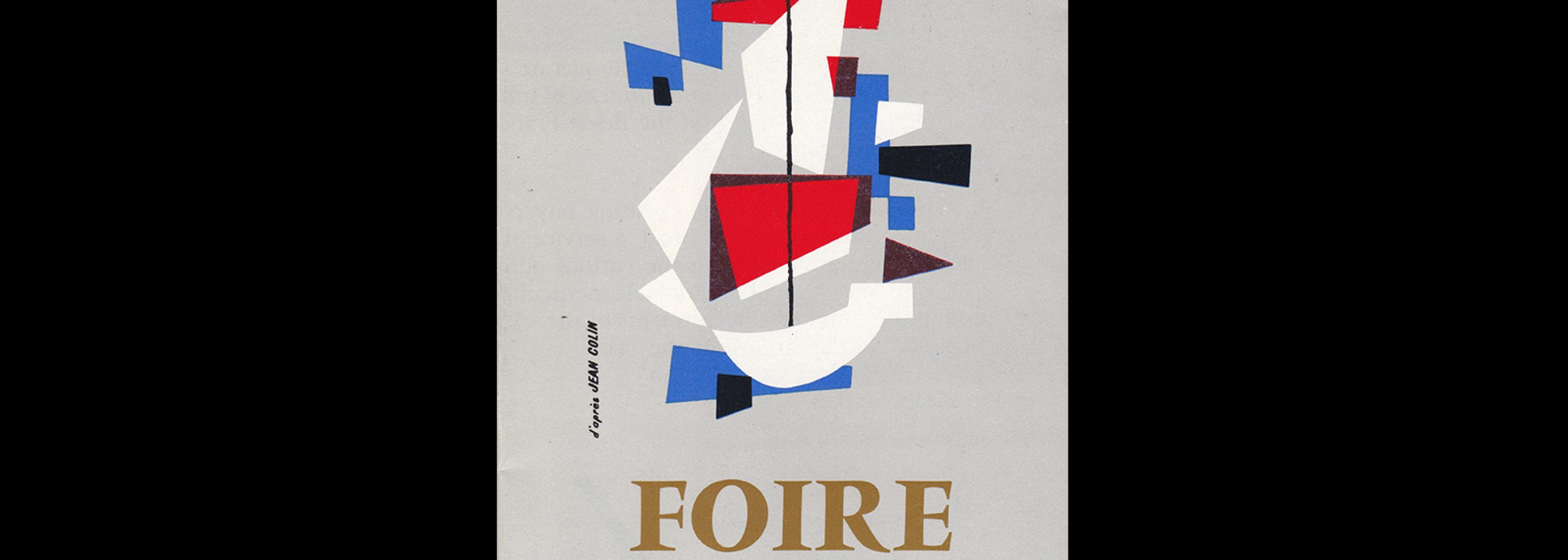 Foire de Paris (Paris International Trade Fair), 1960. Designed by Jean Colin.