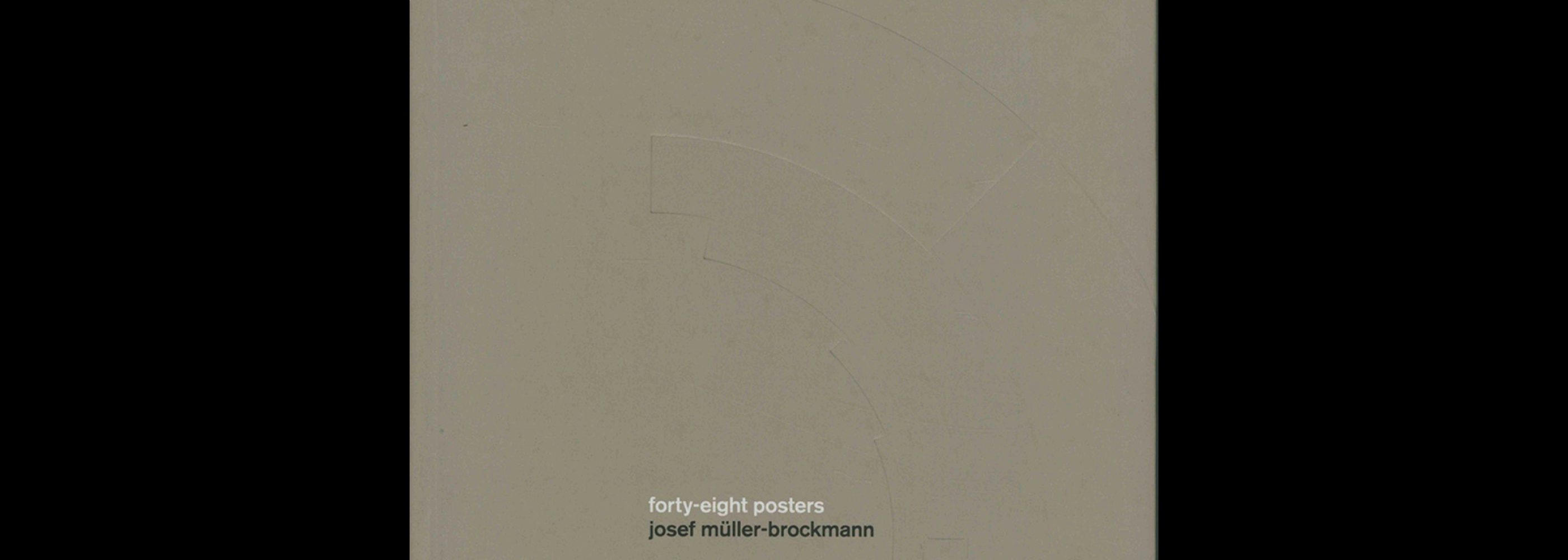 Forty-Eight Posters: Josef Muller-Brockmann, 2004