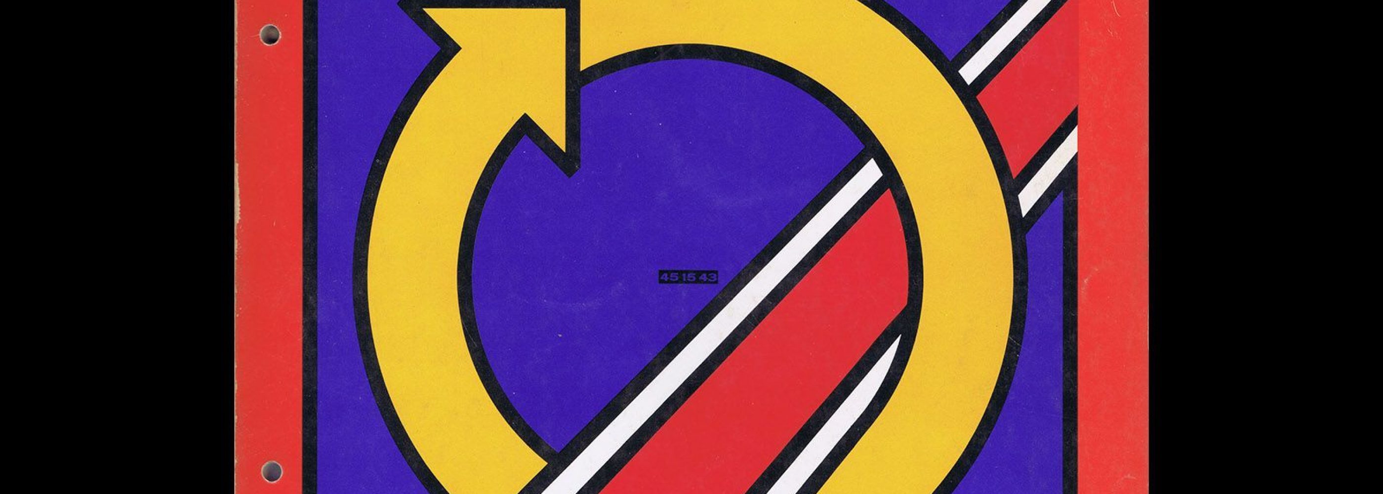 Graphic Design 32, 1968. Cover design by Kenji Iwasaki