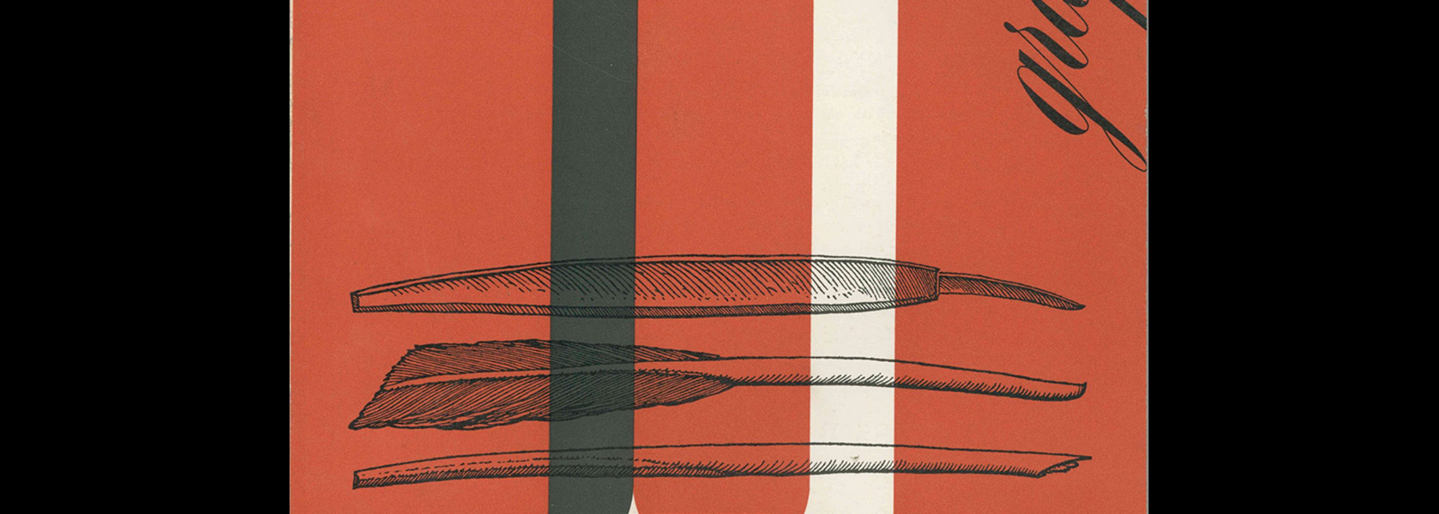 Graphis 15, 1946. Cover design by Paul Sollberger