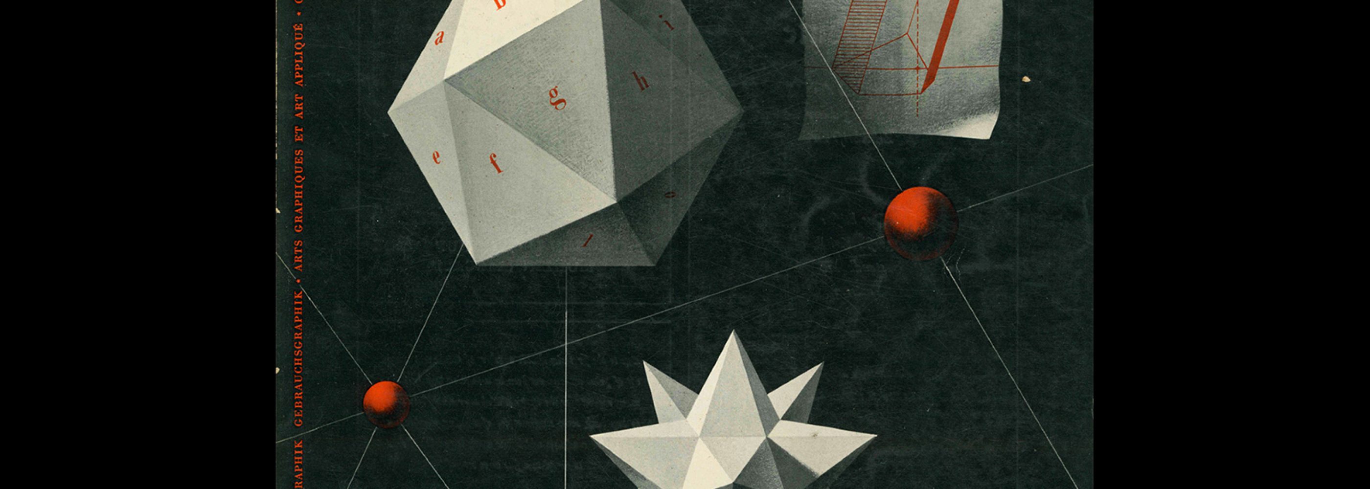 Graphis 22, 1948. Cover design by Jacques Nathan-Garamond