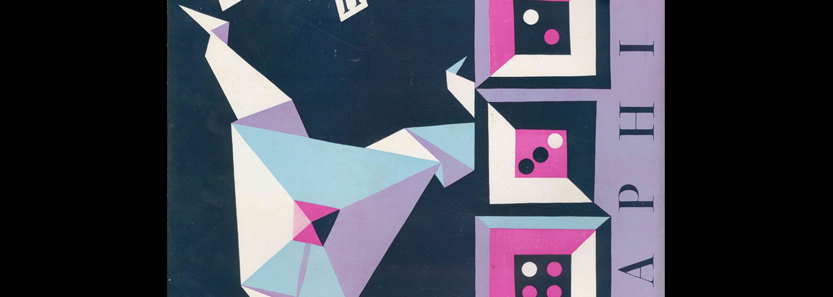 Graphis 35, 1951. Cover design by Asger Jerrild