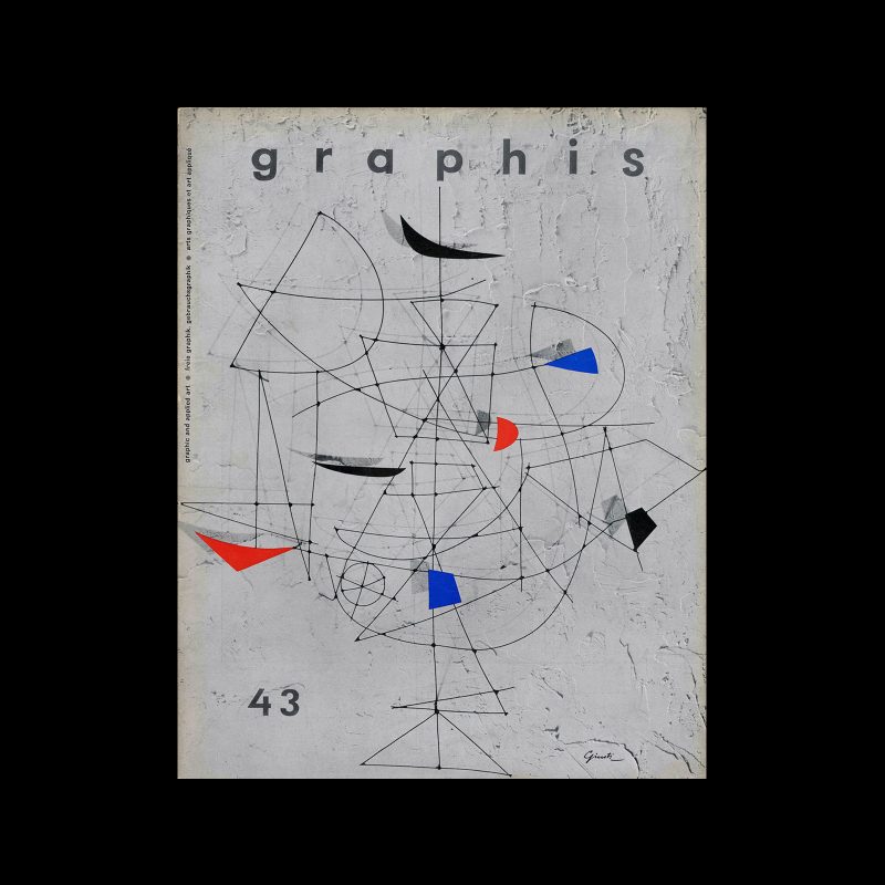 Graphis 43, 1952. Cover design by George Giusti