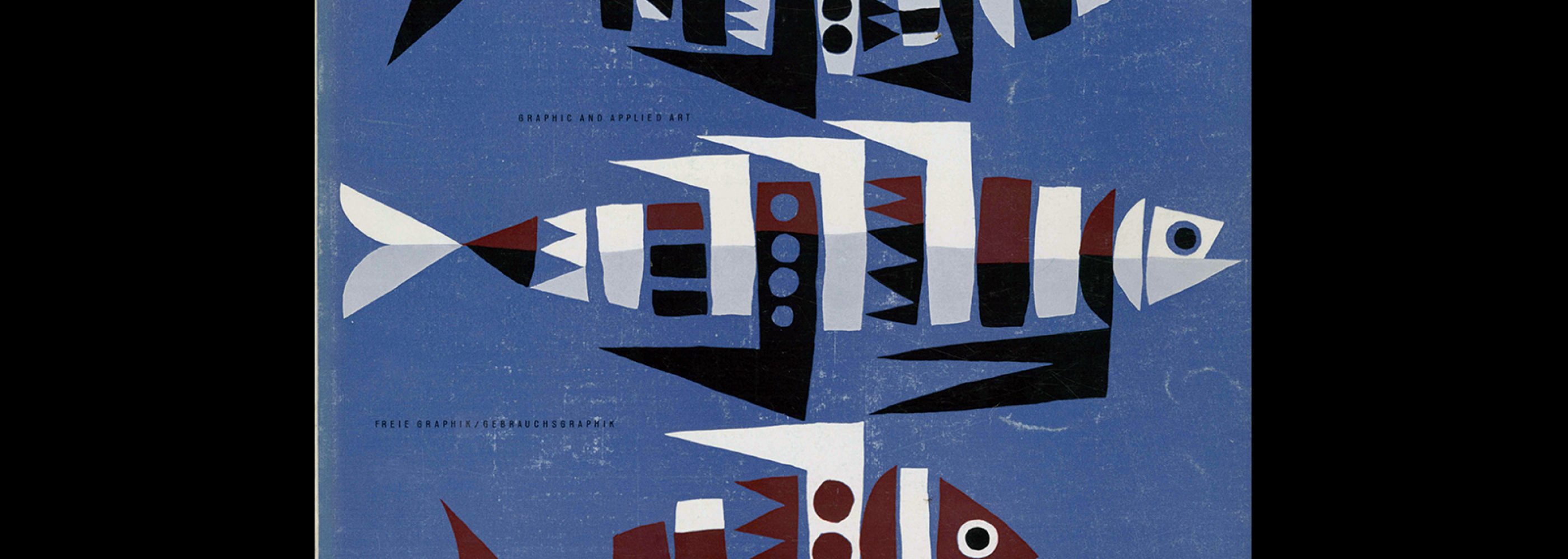 Graphis 49, 1953. Cover design by Hans Hartmann