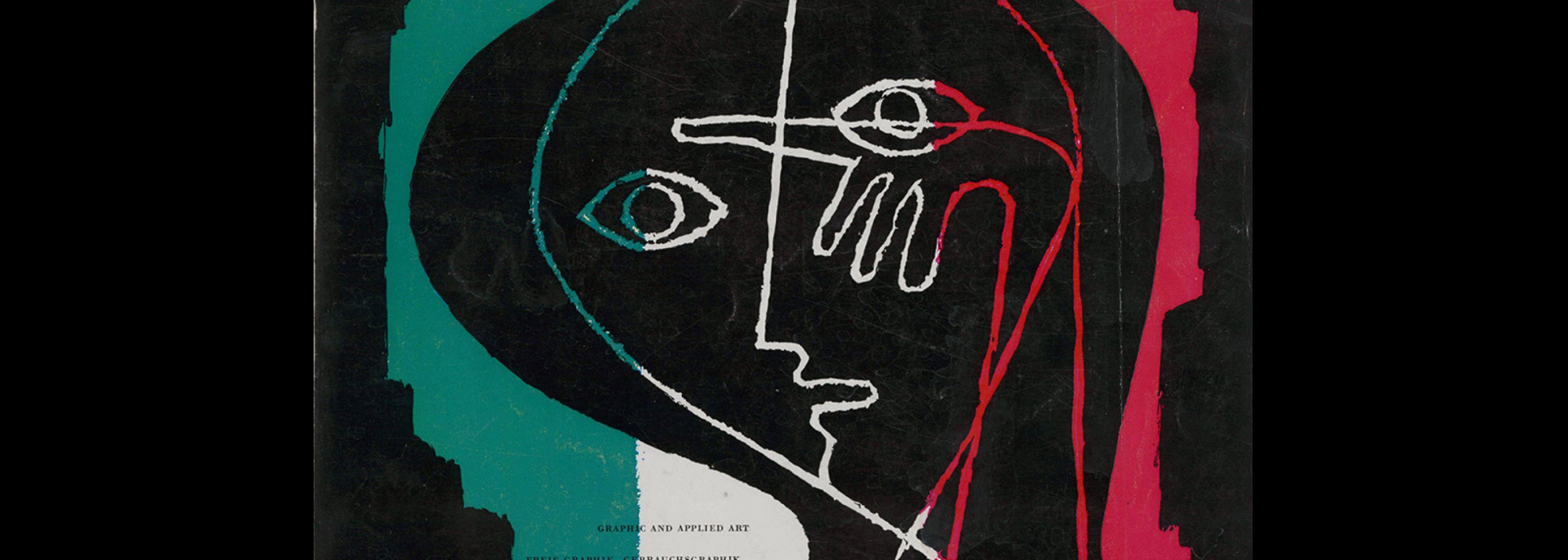 Graphis 66, 1956. Cover design by Celestino Piatti