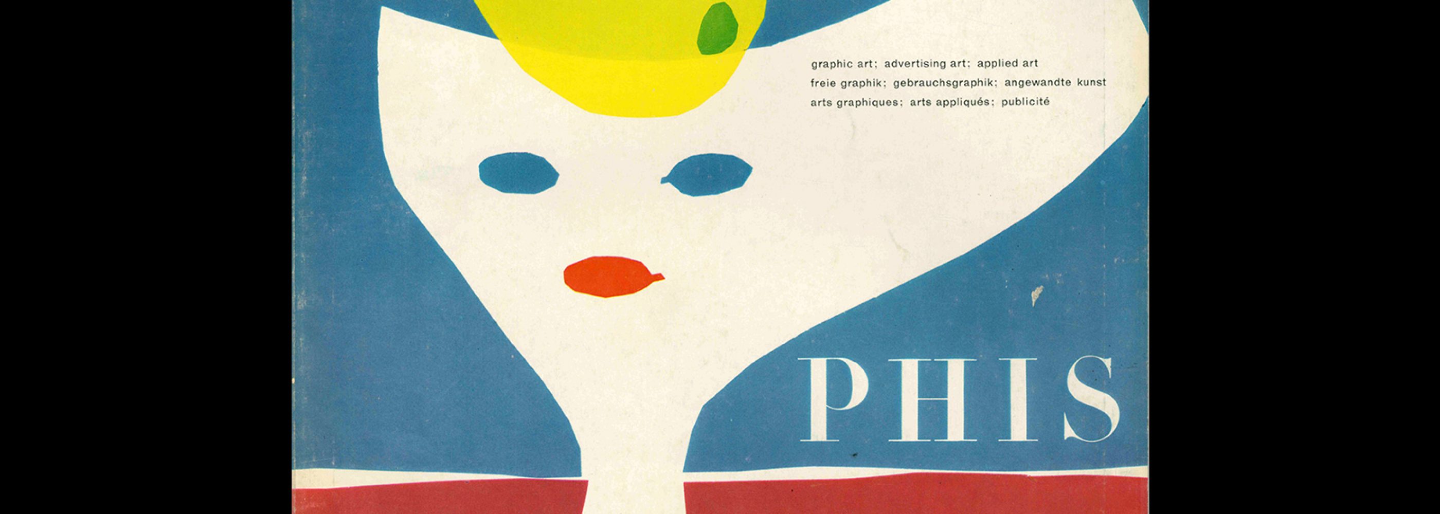 Graphis 85, 1959. Cover design by Hans Hartmann.