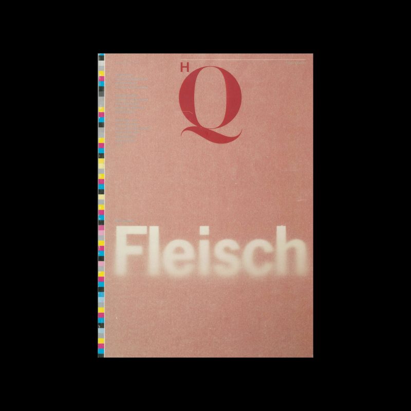 HQ- High Quality, Heft 26 2/1993. Designed by Büro Rolf Müller
