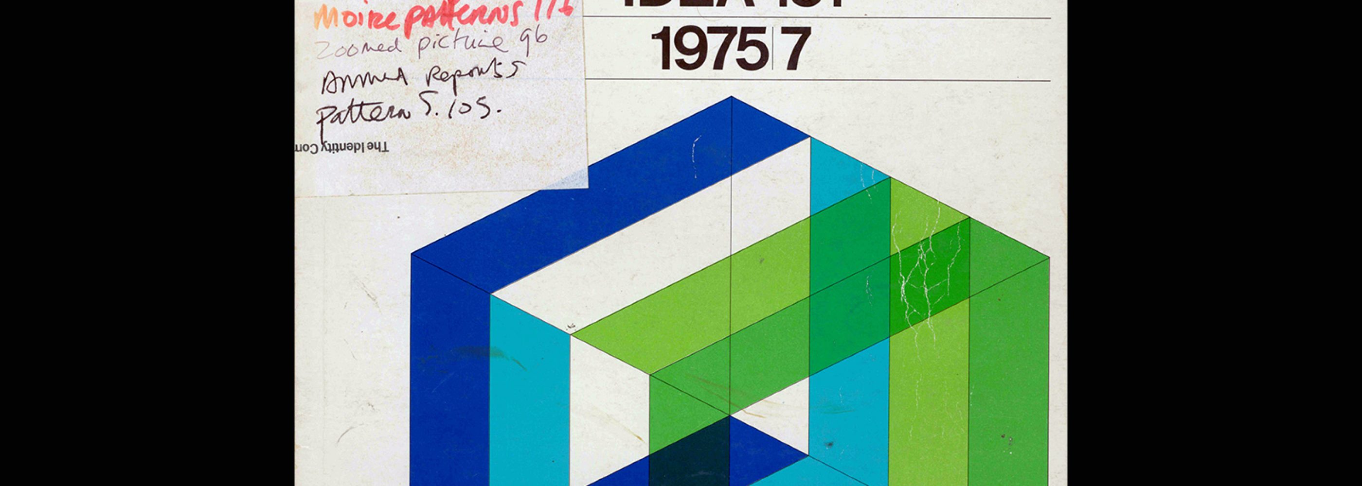 Idea 131, 1975-7. Cover design by Ben Bos, Total Design