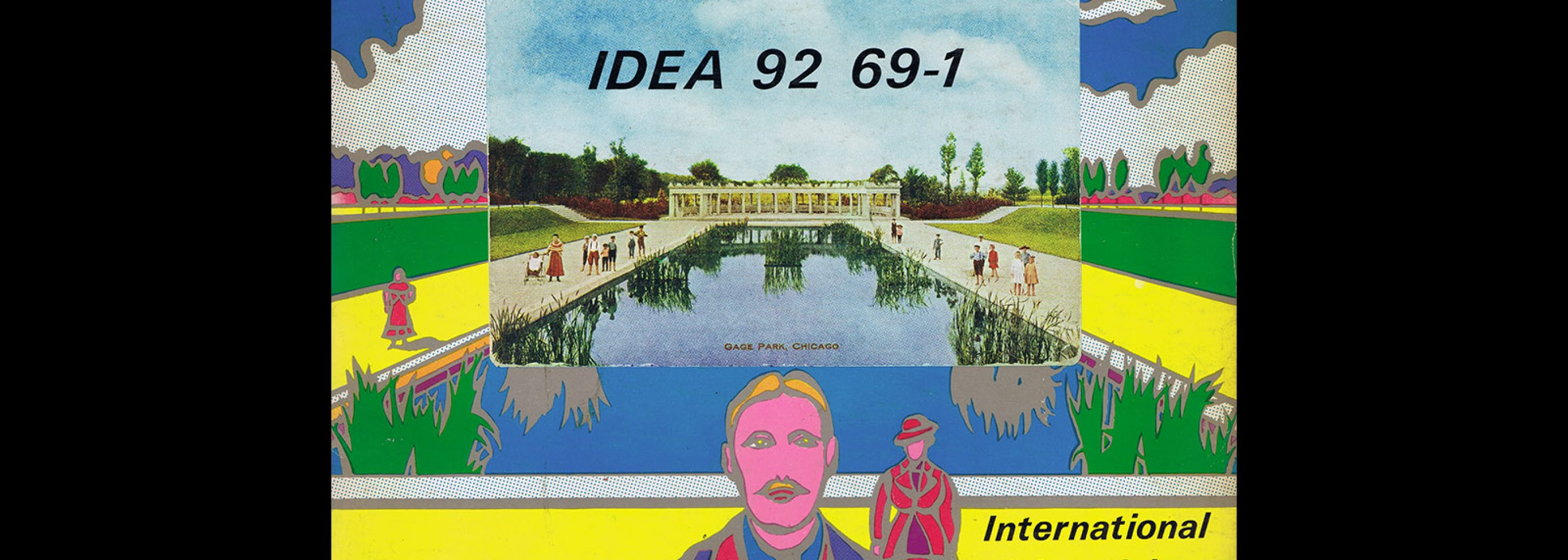 Idea 92, 1969-1. Cover design by Tadanori Yokoo