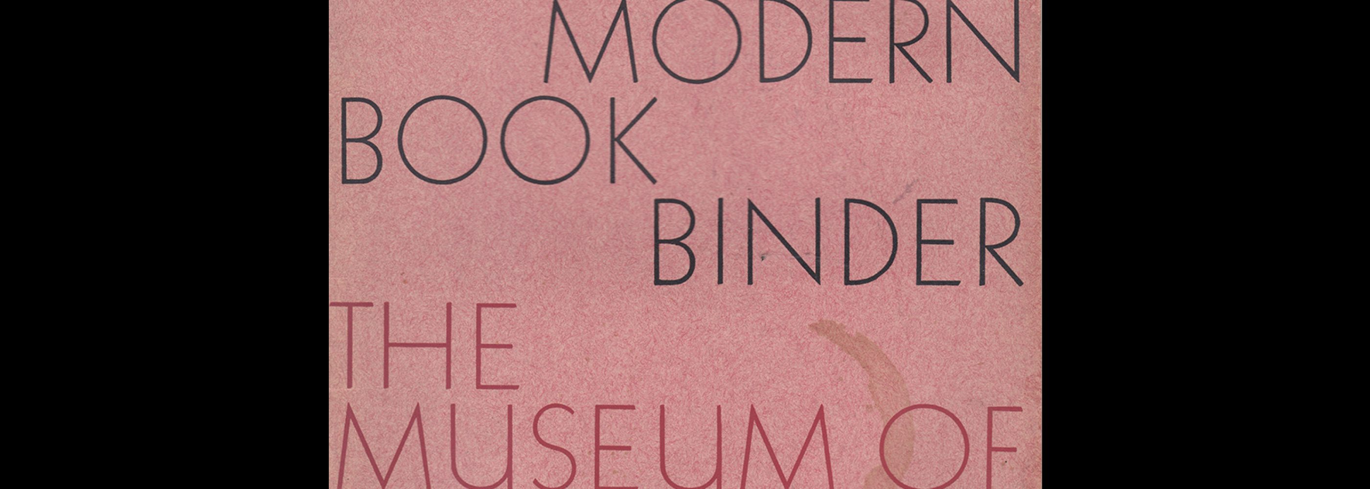 Ignatz Wiemeler Book Binder, Museum of Modern Art, 1935